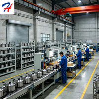 Lini Perakitan Peralatan Masak Aluminium Anti Lengket Otomatis Siap Pakai |   Panci Presto Multi-Tegangan Bahan Stainless Steel |   Perakitan