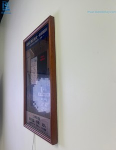 Isee แอนดรอยด์11กันน้ำจอ LCD ติดผนังจอแสดงผลโฆษณาพร้อมหน้าจอสัมผัส FHD 1080P 55 "ขนาด <span class=keywords><strong>Adobe</strong></span> RGB สี98% - Product Image 2