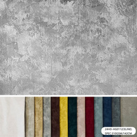 Velours hollandais luxueux avec tissu de canapé en relief de colle Tissus tricotés pour l'ameublement de la maison et le tissu de décoration intérieure