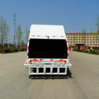 Camion compacteur de déchets robuste Dongfeng 12 m³ avec châssis de 4500 mm, moteur Cummins série B 190 CV Euro 2, chargement arrière