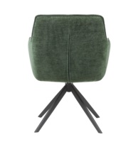 Chaise pivotante de luxe confortable, chaise de bureau moderne minimaliste mobile pour la réception d'hôtel et le bureau à domicile
