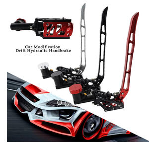 कार संशोधन ड्राइफ्ट हाइड्रोलिक हैंडब्रेक रेसिंग इलेक्ट्रॉनिक ब्रेक लीवर + ईंधन टैंक गियर लॉक - Product Image 1