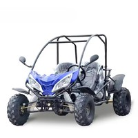 Buggy tout-terrain à essence 2 temps, boîte automatique, 125cc, transmission par chaîne, course, 2 places