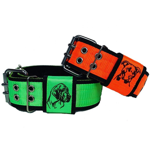 Set Collare e Guinzaglio per Cani in Nylon con Fibbia <span class=keywords><strong>a</strong></span> Sgancio Rapido Regolabile, Colori Classici Solidi - Product Image 6
