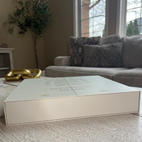 Calendrier de l'Avent de Maquillage Personnalisé pour le Ramadan de 30 Jours, Boîte Cadeau Eid Mubarak, Calendrier Arabe, Cadeau, Ramadan, Tiroir en Carton Vide