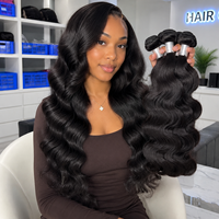 Meilleure Qualité Extensions de Cheveux Humains Body Wave Grade 12A, Cheveux Bruts Alignés Cuticule, Fournisseur de Cheveux Vietnamiens