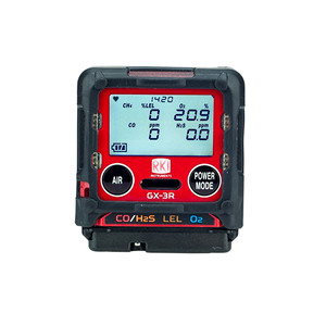 Detector de Gas Portátil RIKEN KEIKI GX-3R Pro, Sensor de Gas Inflamable 5 en 1 para Uso Industrial y de Seguridad - Product Image 2