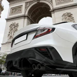 สำหรับ WRX STI 2022 2023 2024 ชุดแต่งสปอยเลอร์ลิปดิฟฟิวเซอร์กันชนหลังรถยนต์ อุปกรณ์ตกแต่งภายนอก - Product Image 5