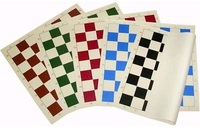Échiquier en vinyle de haute qualité, vente chaude, avec couleur et taille personnalisées pour le plaisir en famille