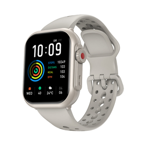 Montre connectée avec batterie de 1000 mAh, grand écran tactile carré de 1,83 pouces, appels Android, étanche IP68, suivi de la forme physique, fréquence cardiaque, hommes et femmes - Product Image 3