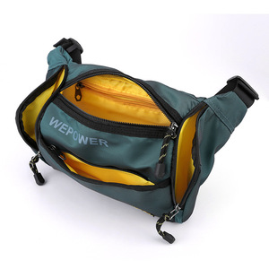 Sac de poitrine tendance pour hommes, sac à bandoulière résistant à l'eau de grande capacité, adapté à une utilisation décontractée en plein air et pour le sport - Product Image 5