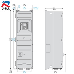 อินเวอร์เตอร์แปลงความถี่รุ่นใหม่ ATV650D75N4E 3 เฟส 380-480V 75kW Altivar ATV600 ไดรฟ์ปรับความถี่ ATV650D75N4E - Product Image 2
