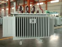 Transformateur électrique Ganzhong S14/S20 200 kVA triphasé à double enroulement immergé dans l'huile, transformateur de puissance industriel 11 kV/10 kV vers 400 V/110 V 50 Hz