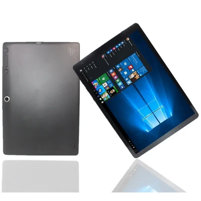 Tablet PC 2 in 1 Windows10 OS con tastiera Laptop da 10.1 pollici 4GB + 64GB con Touch Screen.