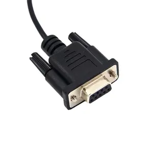 Alta calidad CH 9328 chip DB9 macho/hembra a serie RS232 USB Hid teclado convertidor adaptador recto a través del cable de conexión