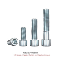 Vis à tête hexagonale galvanisée 8.8 DIN912 pour assemblage de machines extérieures, vente en gros d'usine, approvisionnement Yunnan Kunming Chine