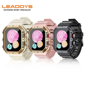 New Women Smart Watch 1.65 Inch AMOLED Display phone Call Heart Rate Monitor Sport Tracker Wearable Devices W1 Smart watch 2024