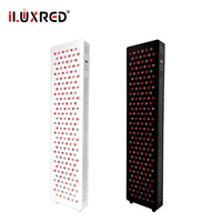 Panneau de luminothérapie infrarouge ILUXRED OEM ODM avec logo, longueur d'onde réglable, système de thérapie par infrarouge, sauna, panneau de luminothérapie rouge