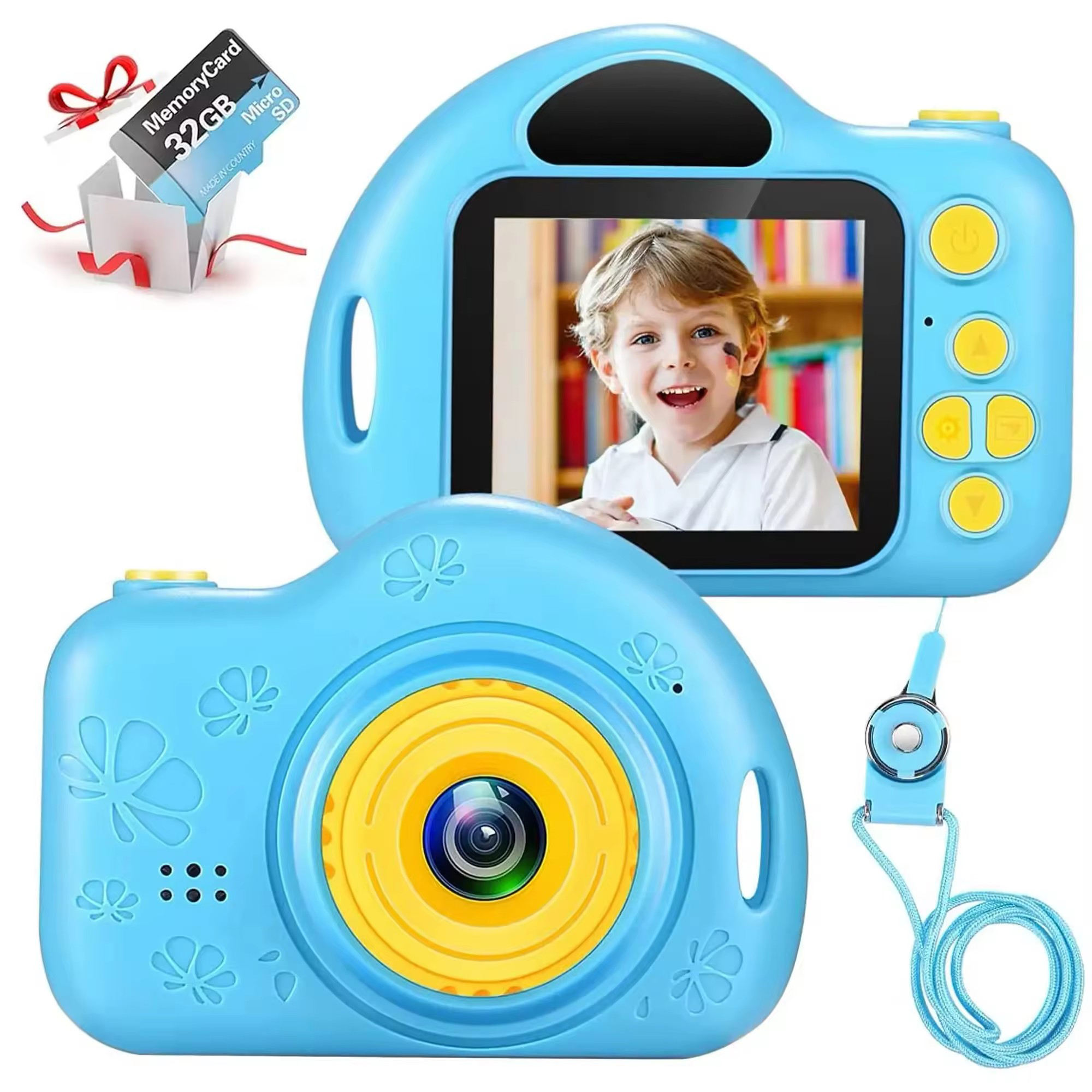 AZUL (con tarjeta de memoria de 32 GB)