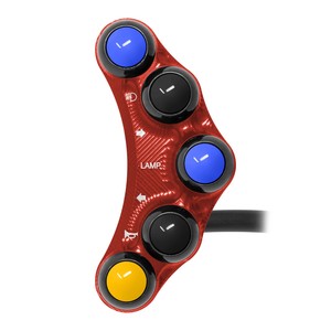 Interruptor de Manillar Izquierdo para MV Agusta 312RR (Rojo) - Product Image 1