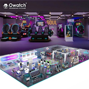 Thương mại 9D VR mô phỏng công viên chủ đề Nhà cung cấp trong nhà thực tế ảo Trò chơi máy Arcade trung tâm VR chủ đề bên - Product Image 1