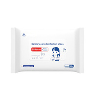 Lingettes d'hygiène féminine sans blanchiment, parfum frais, couvercle hermétique, faciles à utiliser