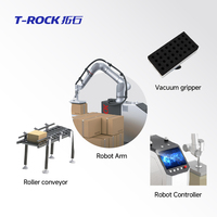Bras robotique collaboratif avec moteur central, charge utile de 25 kg, portée de 1798 mm, pour palettisation, manutention flexible, empilage et emballage de palettes