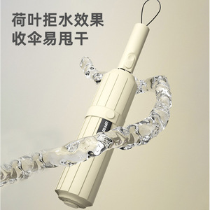 Wutongmi Automatic Umbrella 48-Rib Fiber Frame Anti-Storm Travel Use - Product Image 2