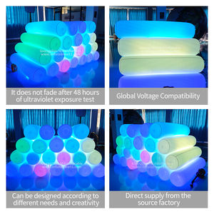 도매 거대한 <span class=keywords><strong>PVC</strong></span> 풍선 공, 파티 클럽 장식, 조명 풍선 기둥, 1.5m 풍선 광고 - Product Image 2