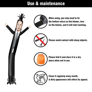 FSFLAG Factory Direct Design personnalisé gonflable Air Dancer Wave Man Logo pour <span class=keywords><strong>Elon</strong></span> <span class=keywords><strong>Musk</strong></span> Accessoire d'affichage promotionnel (Polyester) - Product Image 4