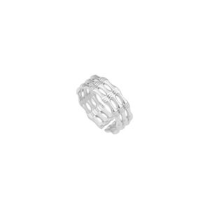 2026 Temperament Minimalist Innovative Design Silver Plated Geometric <b>Ring</b> Women's <b>Adjustable</b> <b>Rings</b> Wholesale Jewelry Trendy - Product Image 6
