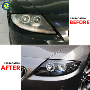 YU GUANG per BMW <span class=keywords><strong>Z4</strong></span> serie <span class=keywords><strong>E85</strong></span> obiettivo frontale 2003-2009 ricambi Auto <span class=keywords><strong>E85</strong></span> aggiornamento luci anteriori fari DRL proiettori LED faro - Product Image 3