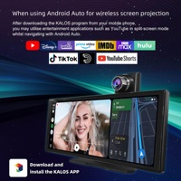 Caméra embarquée OEM 11,4 pouces avec écran partagé, Carplay, WiFi intégré, système d'exploitation Linux et mode de recul