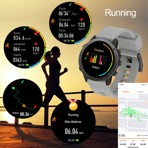 Reloj Deportivo GPS Sunroad G5 PRO, Monitor de Actividad Física para Interiores y Exteriores, Frecuencia Cardíaca, Altímetro, Brújula, Resistente al Agua, Reloj Inteligente para Hombre - Product Image 3