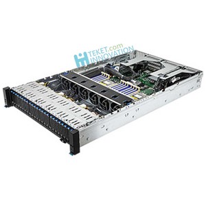 Para Servidor <span class=keywords><strong>ASRock</strong></span> Rack <span class=keywords><strong>Barebone</strong></span> 2U24E-ROME (BTO) 2U24E-ROME2, Montaje en Rack 2U con Fuente de Alimentación Redundante 1+1 de 1200W, 24 NVMe de 2.5\" Intercambiables en Caliente - Product Image 4