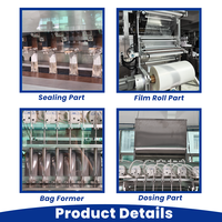 Machine d'emballage multiligne pour sticks de gel glucose, gels énergétiques, boissons aux fruits,sachets et poches irrégulières