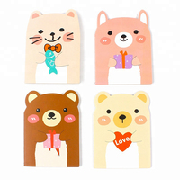 Mini bloc-notes mignon avec impression d'agenda personnalisé Fournitures scolaires bon marché Couverture souple