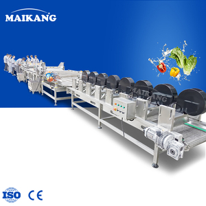 Ligne de production de légumes frais entièrement automatique, conception hygiénique, structure fiable pour l'industrie de la <span class=keywords><strong>restauration</strong></span> et des services alimentaires - Product Image 1