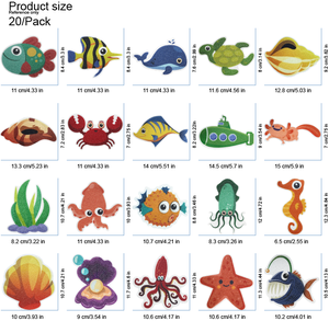 Xuri autocollants de baignoire antidérapants sol de douche autocollants antidérapants appliques d'animaux marins pour anti-dérapant étanche - Product Image 3