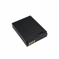 Batterie Li-ion rechargeable OEM personnalisée avec borne de contact à ressort Pogo Pin, conception détachable pour caméra corporelle et IoT portable