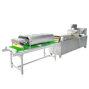 สายการผลิตขนมปังตอร์ติญ่าแบบอัตโนมัติเต็มรูปแบบ เครื่องทำแป้งตอร์ติญ่าสำหรับอุตสาหกรรม เครื่องทำแป้งตอติญ่าสำหรับทำทาโก้และเวิร์ป - Product Image 1