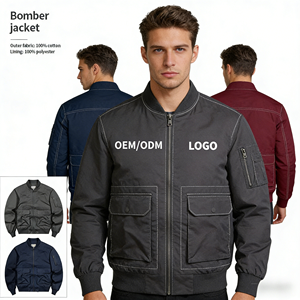 Veste bomber pour homme de qualité supérieure, tissu doux et onctueux, design <span class=keywords><strong>sans</strong></span> <span class=keywords><strong>couture</strong></span>, veste bomber de sport à maintien élevé - Product Image 1