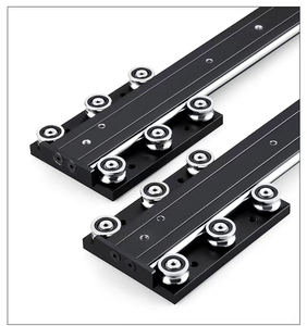 Trilho Guia Durável YENUO para Armários de Exposição de Joias e Gavetas com Espelho Prateado - Product Image 2