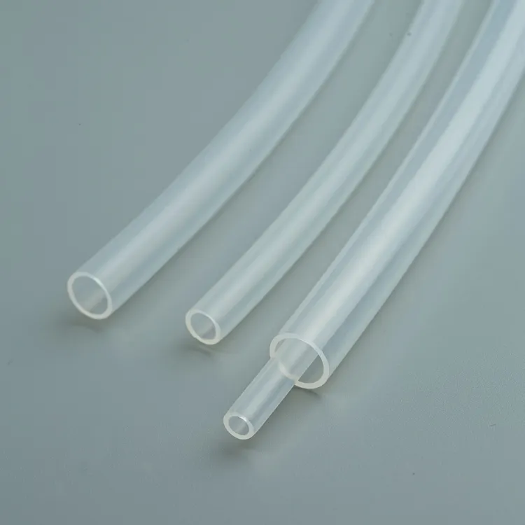 Manguera de plástico de grado médico, tubo de PTFE transparente, tubo de transporte de líquido, tubo de Flon ultrafino, revestimiento de Ptfe