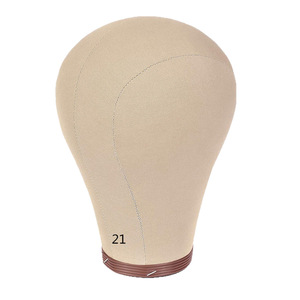 High Quality Cork Canvas <strong>Head</strong> for Wig <strong>Styling</strong> and Beauty Product Display - Product Image 5
