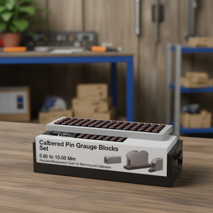 Calibrated Pin Gauge Blocks <b>Set</b> 0.80 To 10.00 Mm Precision Measurement <b>Tools</b> For Machining And Calibration - Product Image 3