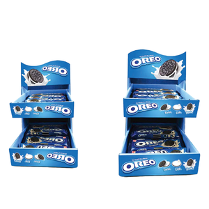 Tùy chỉnh có thể gập lại & tái chế hiển thị các tông đứng Macaron Cookie Tabletop CDU đơn vị bán lẻ - Product Image 3