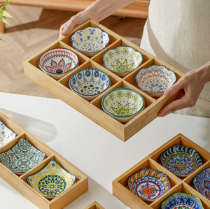 Ceramic Fruit-Shaped Serving <b>Plates</b> Handpainted Novelty Dish Set for Party <b>Snacks</b> and Desserts - Product Image 3