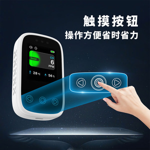 Detector de monóxido de carbono, portátil, 0-999 ppm, con alarma de voz, para acampar, caravana, tienda de campaña, calefacción, monitoreo de seguridad - Product Image 4