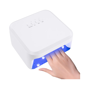 เครื่องอบเล็บยูวีแอลอีดีขนาดเล็ก <span class=keywords><strong>CANNI</strong></span> 48 วัตต์ อบแห้งเร็ว สำหรับใช้ในบ้านและร้านเสริมสวย พร้อมปลั๊กแบบ US/EU - Product Image 1